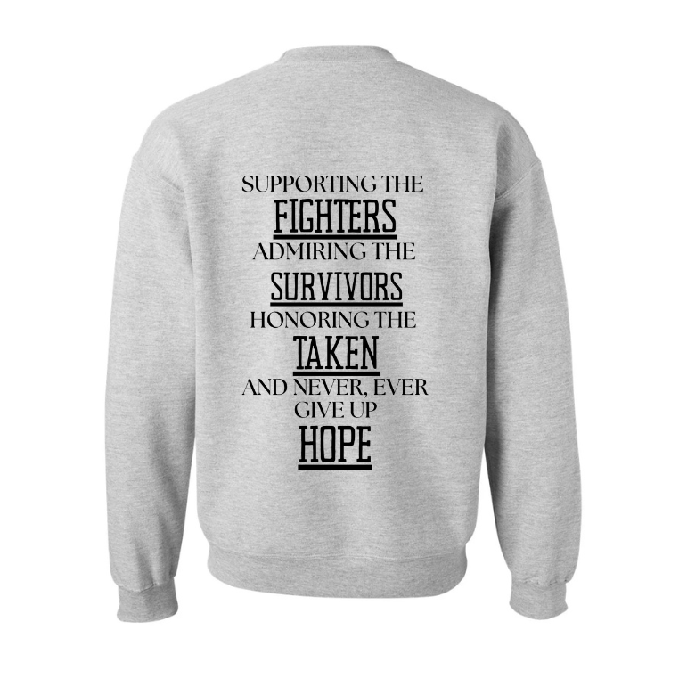 Crewneck Carcinoid Cancer Awareness