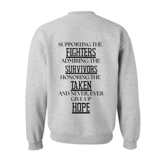 Crewneck Carcinoid Cancer Awareness
